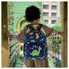 Cartoon Dinosaur Print Children's Backpack Excavator with Large Capacity and Lightweight Student Backpack