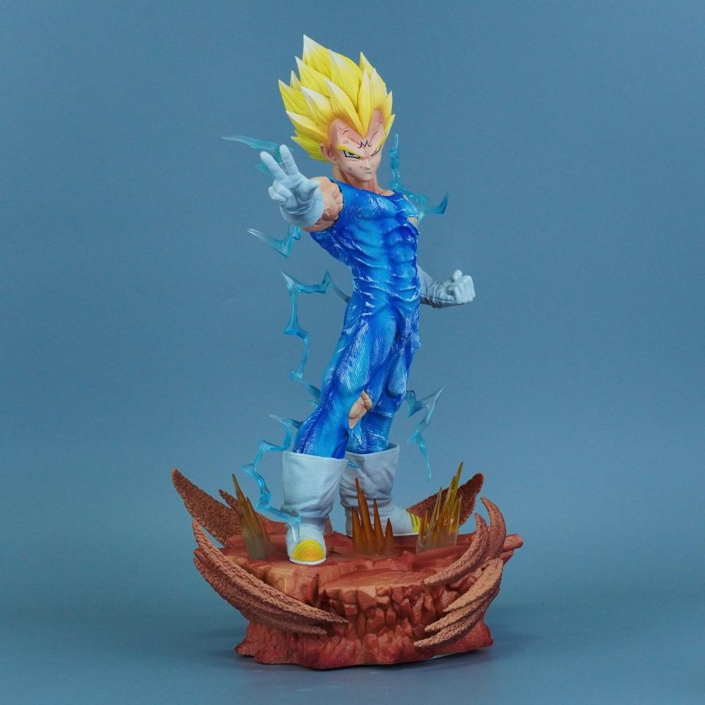 31,5 см/12,4 дюйма Фигурка Аниме Dragon Ball Маджин Веджета Фигурки Действия ПВХ Статуя Настольное Украшение Коллекционная Модель Игрушки Подарки Круглая Сенсорная Сжимаемая