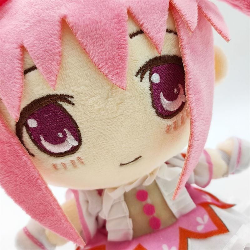 Мультяшная плюшевая игрушка Канаме Мадока Аниме Puella Magi Madoka Magica Набивная кукла Плюшевые фигурки Мягкие Фумо Детские фанаты Подарки для девочек