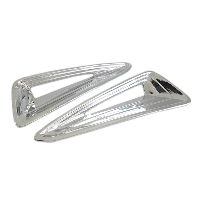 2 шт./компл. ABS хром внешний передний бампер боковая решетка накладка для Toyota C-HR CHR 2016-2017 2018 стайлинг автомобиля