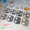 Пленка Diamond Lens для iPhone 11, 13, 14 Pro Max и 15 — крышка линзы из титанового сплава Crystal