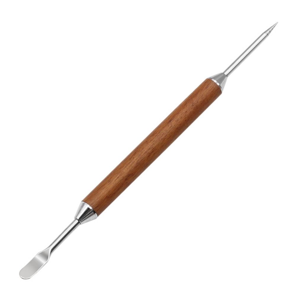 with Box Coffee Latte Art Pen with Wood Handle Espresso Accessory Coffee Art Needles  Barista