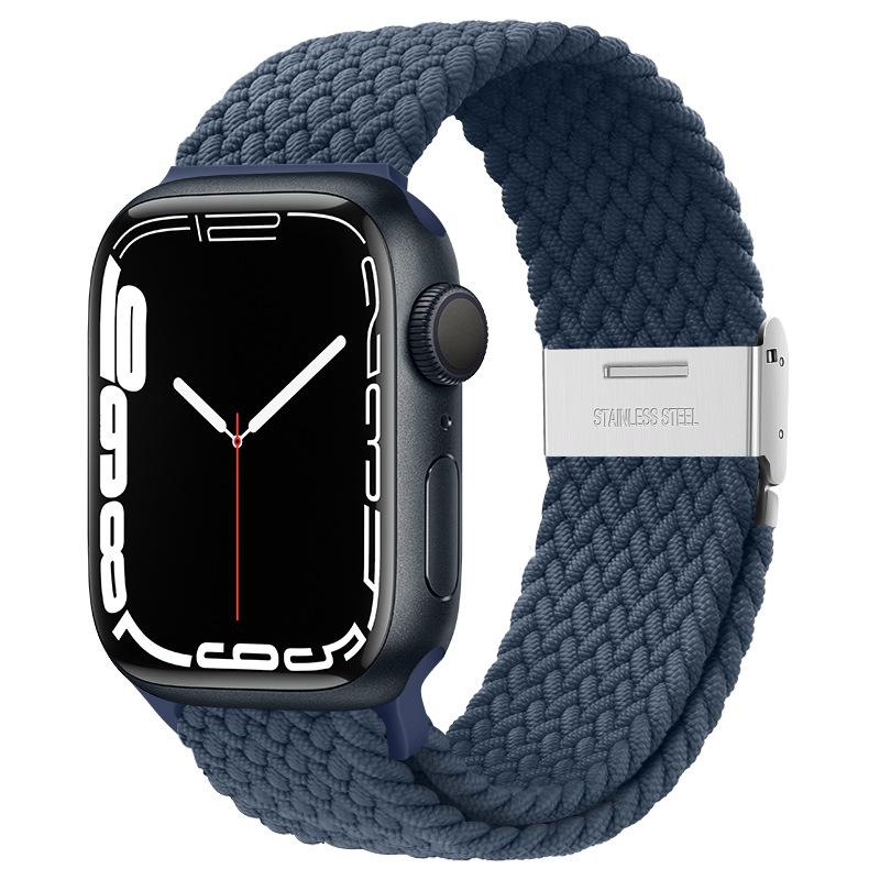 Strap For Apple watch Ultra 2 band 49mm 45mm 44mm 40mm 41mm 42mm 46mm Braided solo loop correa bracelet series 7 3 se 8 9 10 11