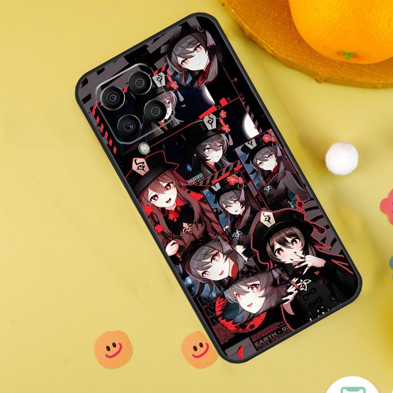 Чехол Hu Tao Genshin Impact для Samsung Galaxy M13 M14 M54 M23 M16 M11 M21 M31 M20 M34 M52 M32 M12 M36 M56 M15 M55