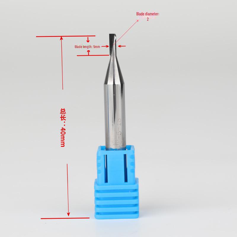 "Фреза PCD с одним лезвием, твердосплавная, для ЧПУ": 2x3x6D, 3x3x6D, 2.5x6x6D"
