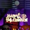 Front Door Halloween Doorplate Lights Lighting Doorplate  Hanging Pendant  Bar Decor