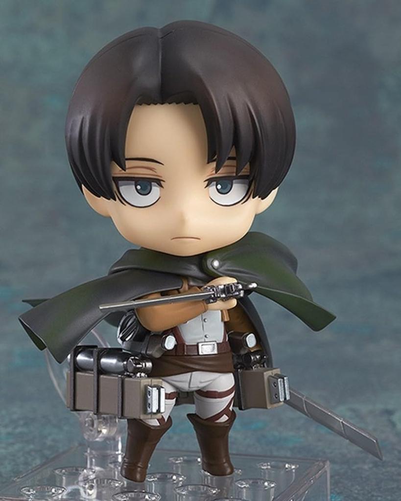 Nendoroid Attack on Titan Леви окрашенная подвижная фигурка перепродажа немасштабная ABS&PVC