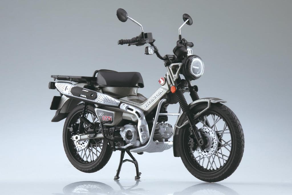 Skynet Completed Bike Honda CT125 Матовый бронированный серебристый металлик 1/12