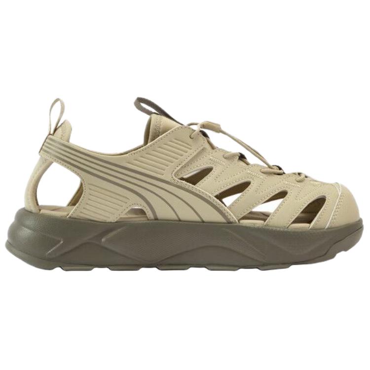 Puma Rs-Sandal Fashion Comfortable Breathable Creek Shoes Unisex Shoes Beige 405253-03