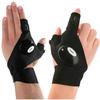 GuDoQi Outdoor Fishing Gloves LED Flashlight Gloves for Repairing and Working In the Dark, Fishing, Camping and the