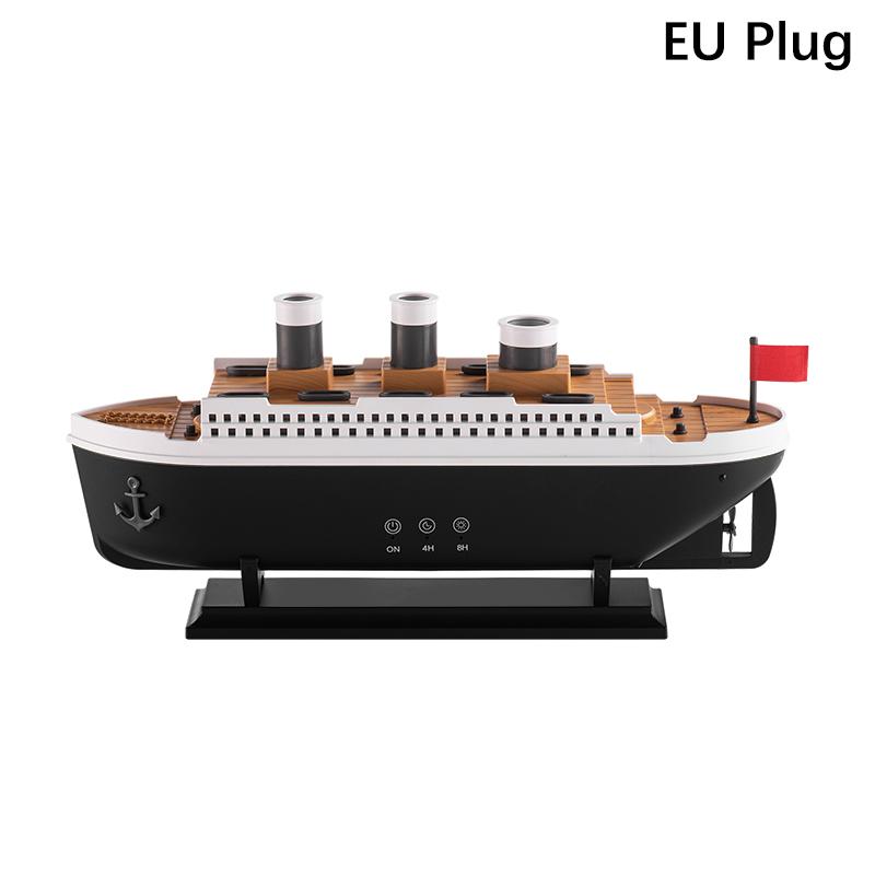 Медуза Аромамашина Маленький Ретро Корабль Увлажнитель Настольный Домашний Использование Цветные Огни Аромамашина