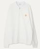 MAYOL Half-Zip Long-Sleeve Polo Sweatshirt_Ivory