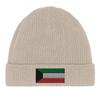 Bonnet Drapeau Koweït En Beige