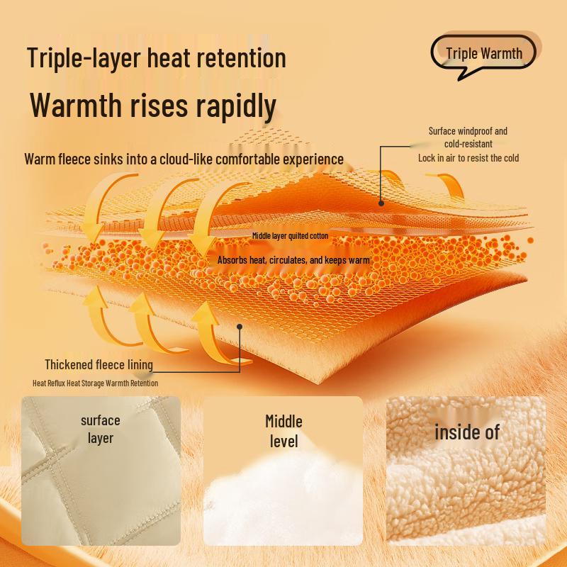 MINISO Мужская куртка в американском ретро-стиле со стойкой и утеплителем