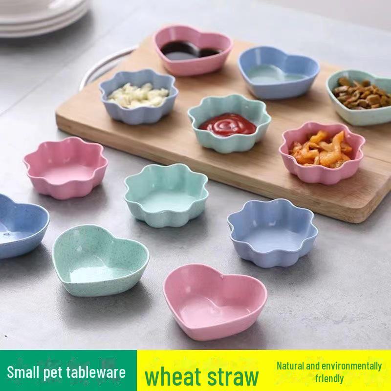 Мини-миска из пшеничной соломы для соусов и закусок