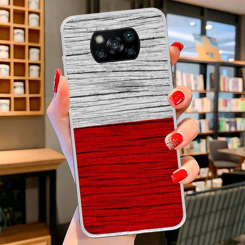 Poland Flag Cover Phone Case For Xiaomi Poco F7 Ultra X7 X6 X5 Pro M7 Redmi 15C 15 13C 13 12C 12 10C 10 9A 9C 9T 9 Shell Poco X7