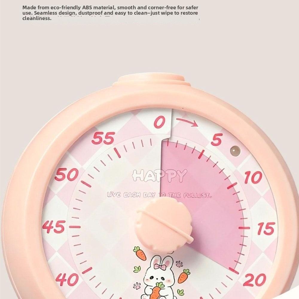 Silent Operation Countdown Alarm Clock Portable Kitchen Timer Student Timer Visual Timer Kids