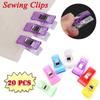 20pc Hemming Accessories Fabric Job Foot Case Tape Bias Maker Sewing Tools Plastic Clip