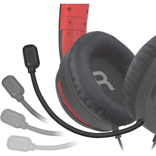 [Nintendo Licensed Product] Hori 4961818031579 Wired Gaming Headset Standard with Mixer for Nintendo Switch Red [Supports Nintendo Switch Online Voice