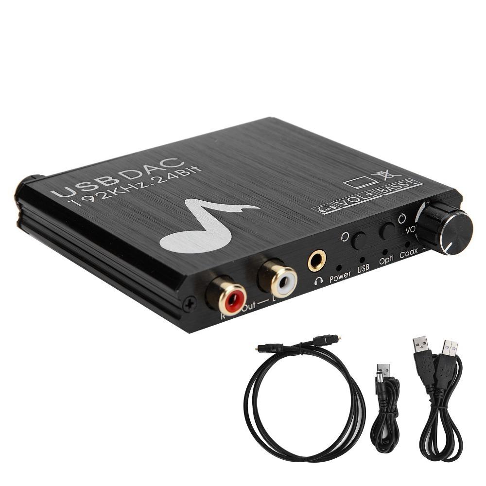 Coaxial Optical Audio Digitalto Analog Audio Converter RCA Converter  Stereo Equipment