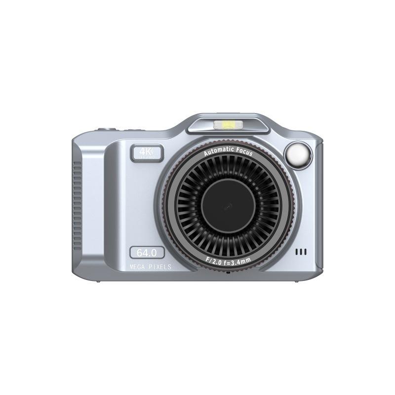 4K Digital Camera XJ600 with 64MP Dual Cameras and 18X Digital Zoom 2.8 Inch Screen with WIFI for Family Photography & Vlogging