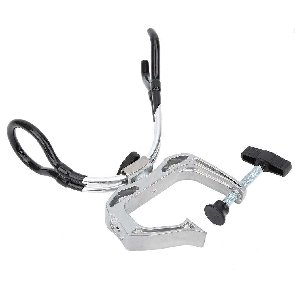 Держатель удилищ для лодки из алюминиевого сплава, регулируемый на 360 градусов, стойки-зажимы для ножек удилищ