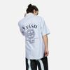 Evisu Полосатая футболка с коротким рукавом и принтом логотипа-буквы Мужские рубашки 2ESHTM3SS135LFCP