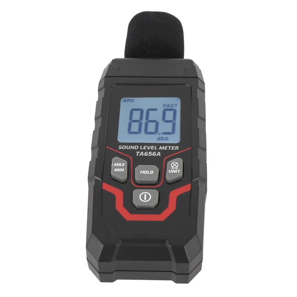 Digital Decibel Meter 30.0 To 130dBA Range + 1.5dB Accuracy Large Screen Portable Sound Level Meter