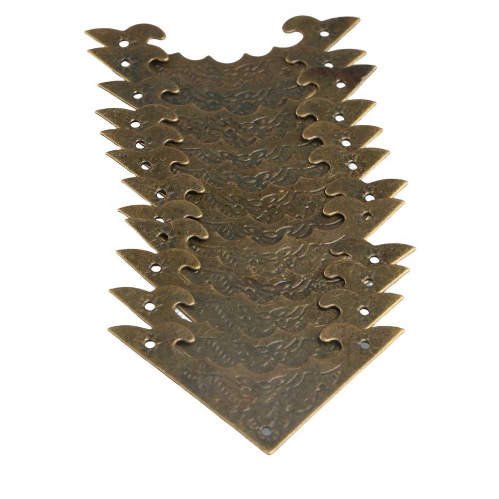 Carved Jewelry Box Wooden Box Protect Cover Corner Foot Corner Brackets Corner Protector