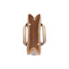Gucci Distressed removable shoulder strap snap placket leather shoulder crossbody handbag super mini women's light beige