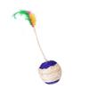 1-3pcs Feather Toys Training Kittens Pet Cat's Accessories Scratching Ball Things for Cats Supplies Products Home Garden