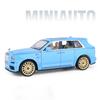 1/24 Rolls Royce Cullinan Black Badge Модель из сплава Игрушка Литые Металлическое литье Звук и свет Игрушки-машинки Транспортное средство