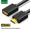 Удлинительный кабель HDMI 2.0 GreenLink, штекер-гнездо, 4K 3D HD видео - Модель HD107