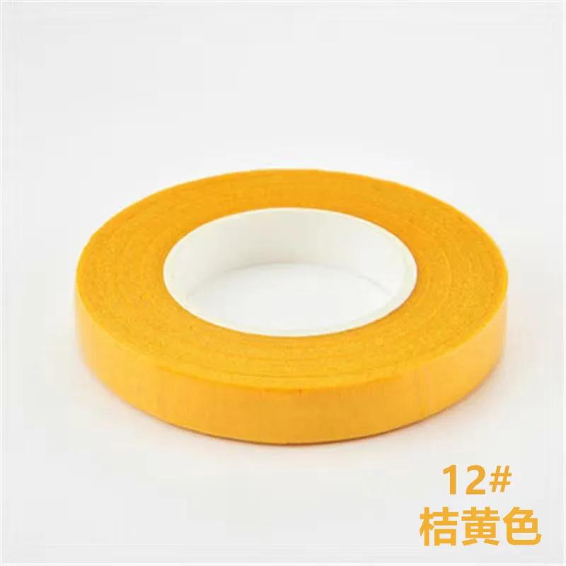 Зеленый искусственный цветок букет стебель обертка клейкая лента DIY ремесло бумажная лента флорист стебель лента цветочные принадлежности