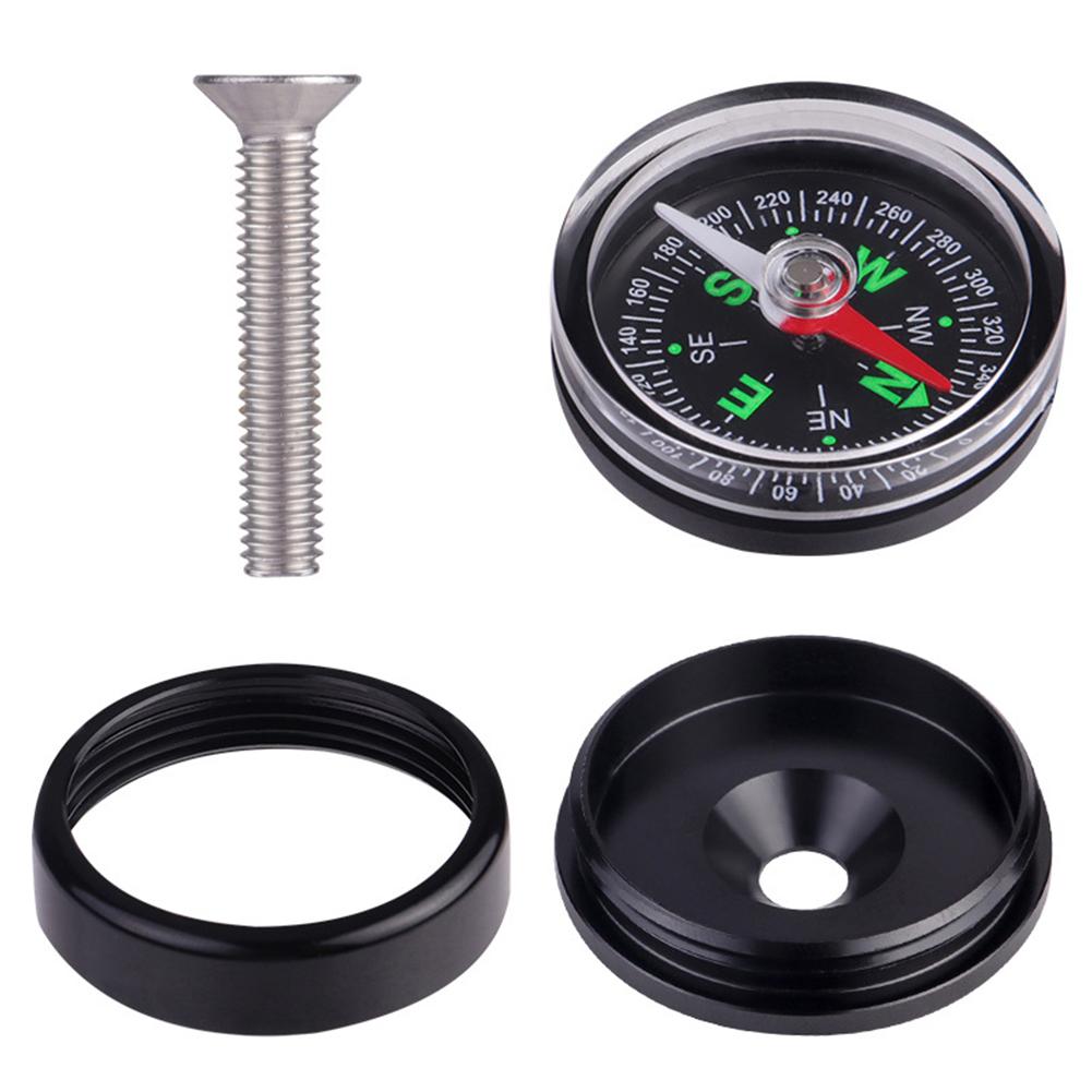 Bike Compass Lightweight Handlebar Compass Waterproof Bicycle Compass S/L Multi-Purpose Bicycle Handlebar Accessory