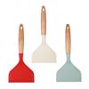 1Pc Silicone Spatula Cooking Utensils Beef Meat Egg Kitchen Scraper Wide Pizza Cooking Shovel Non-Stick Spatula Kitchen Tools