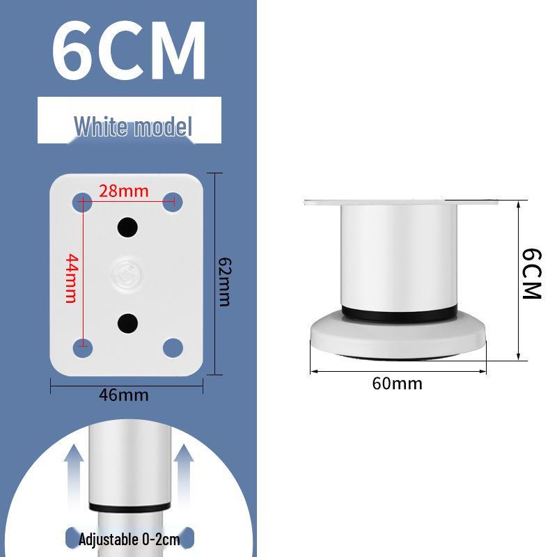 Регулируемые ножки из нержавеющей стали для дивана, тумбы под телевизор, журнального столика, шкафчика для ванной и кровати.
