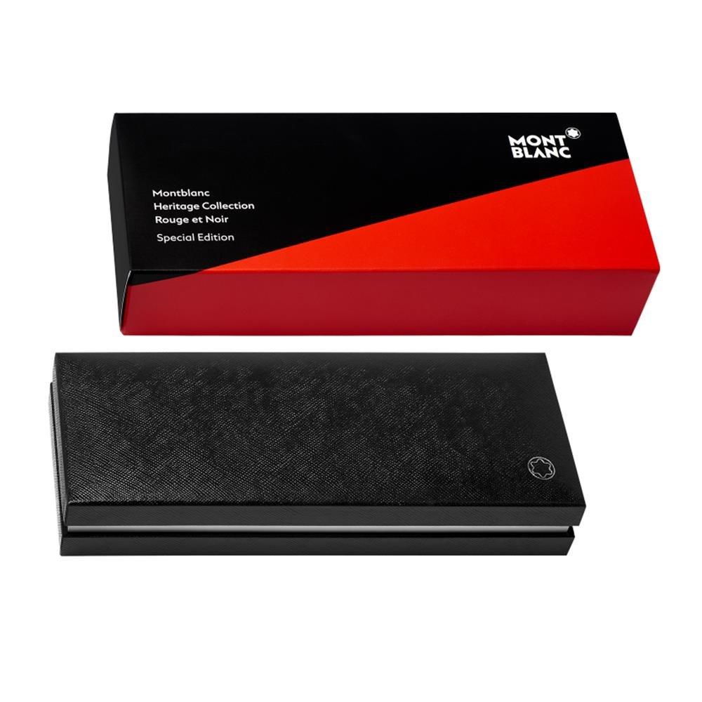 Montblanc Шариковая ручка Heritage Collection Rouge et Noir Специальное издание черная 114724