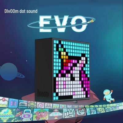 Divoom TIMEBOX-EVO Bluetooth Пиксель-Арт Динамик CN вилка (адаптер в комплекте)