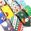 New, Cotton, Christmas, 6cm Tie, Red, Blue, Green Necktie, Santa Claus Snowflake,Neck Tie Festival,