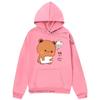 Funny Dudu Is Missing His Bubu Panda Bear Couple Hoodies Girl Kawaii Tops Women Cute Print Sweatshirt Unisex Clothes Y2k Sudaderas