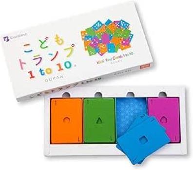 Игральные карты 1 на 10 Игральные карты, которые стимулируют пять чувств, чтобы развить чувство чисел, в то время как хорошие игрушки, смягчающие нервный спад Игральные карты