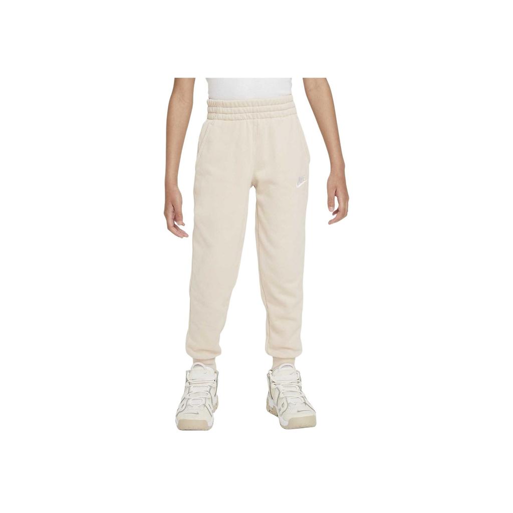 Nike Club Fleece Knit Joggers Kids Bottoms Sand-Dune FD3019-126