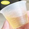 100Pcs Graduated Cups Clear Disposable Medicine for DIY Supplies Liquid