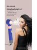 5-in-1 Hot Air Hair Styler: Dryer, Straightener, Curling Iron & Comb with Negative Ion Care