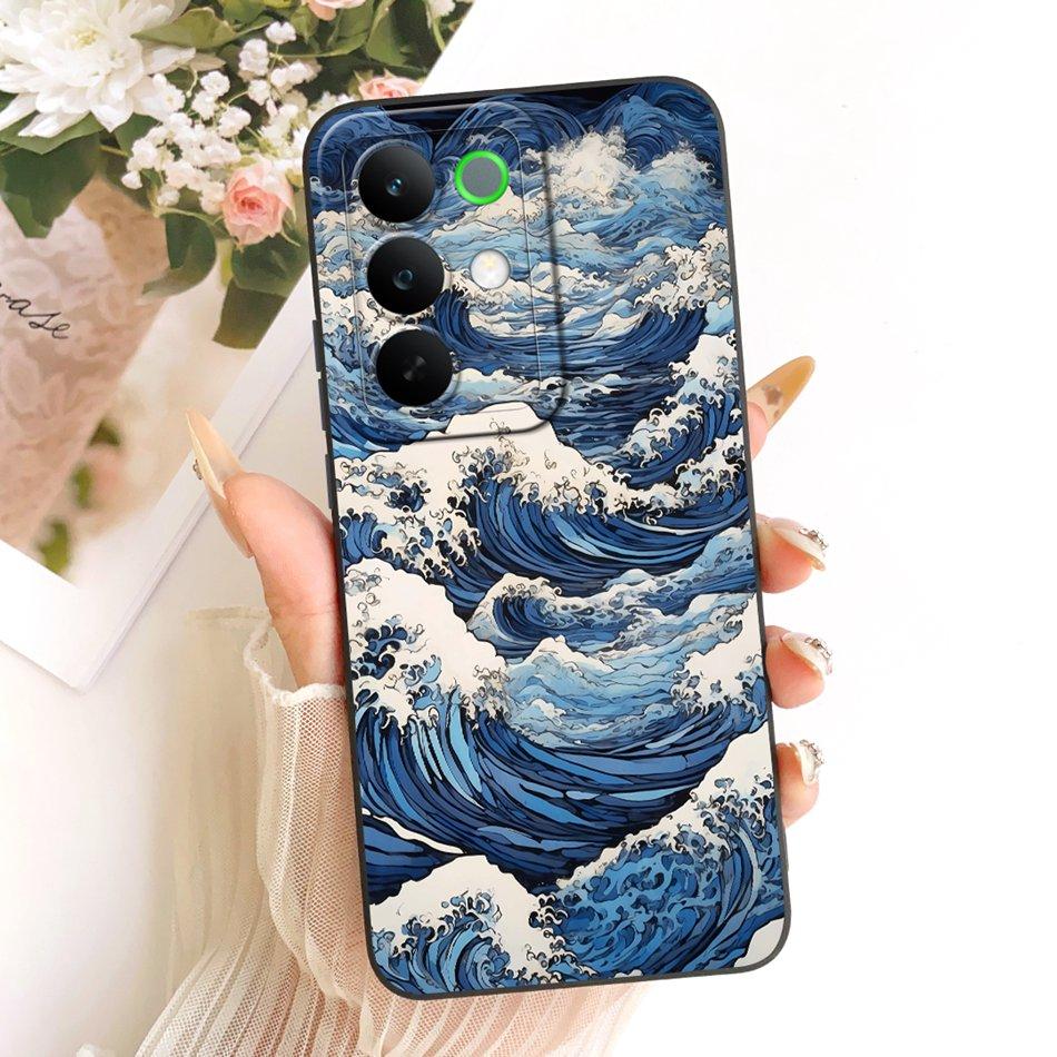 For Realme C85 C85Pro Fashion Dusk Beach Painting Phone Case For RealmeC85 C 85 Pro 5G Shockproof Soft Silicone Covers Bumpers