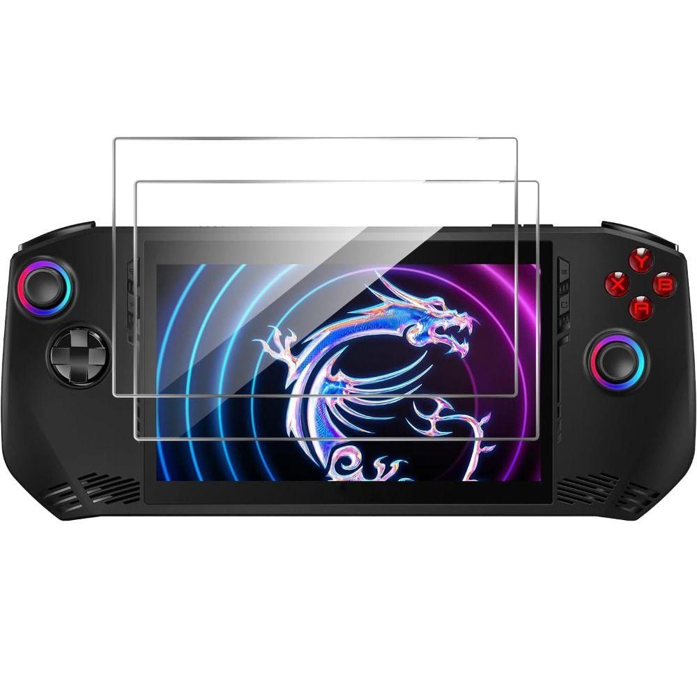 2pcs Game Accessories Screen Protector Handheld Console Protective Film for MSI Claw A1M