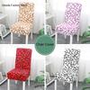 Pull Flower Wedding Chair Covers Spandex Stretch Dining Banquet Slipcover Cover Party Decor Dining Room Seat Cover Washable