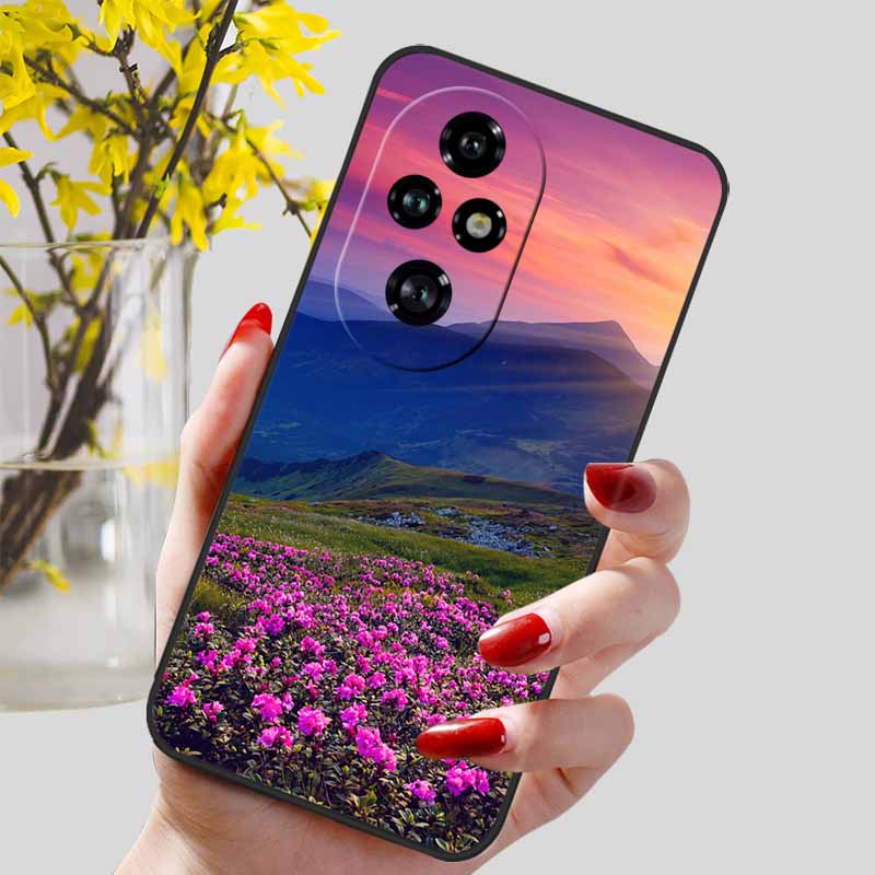 For Honor 200 Pro Case Landscape Soft Silicon Beautiful Phone Cases for Honor 200 5G Protection Bumper Covers Honor200 200Pro 5G