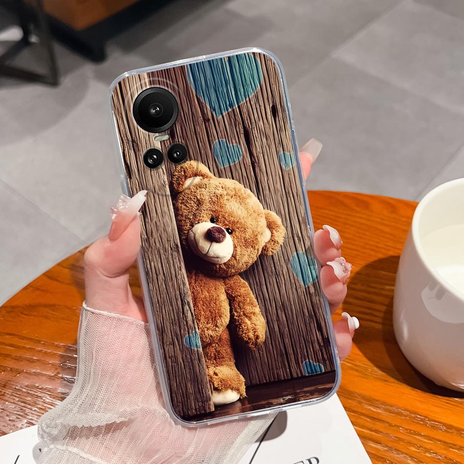 Чехол для Oppo Reno 10 Pro 5G Специальный Мягкий Силиконовый Прозрачный Противоударный Чехол для Телефона для Oppo Reno10 10Pro Задняя Крышка Funda Capa